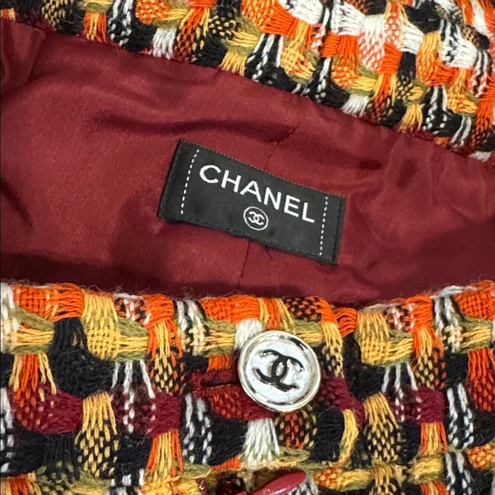 CHANEL 2023 Tweed Flare Pants